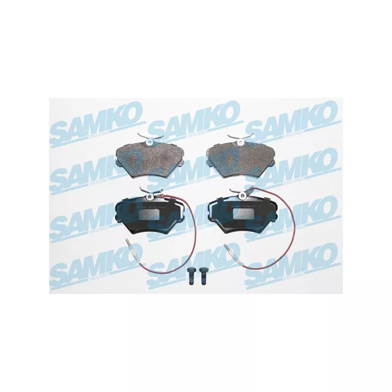 Jeu de 4 plaquettes de frein avant SAMKO 5SP469