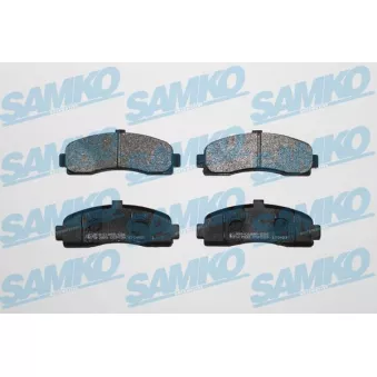 Jeu de 4 plaquettes de frein avant SAMKO
