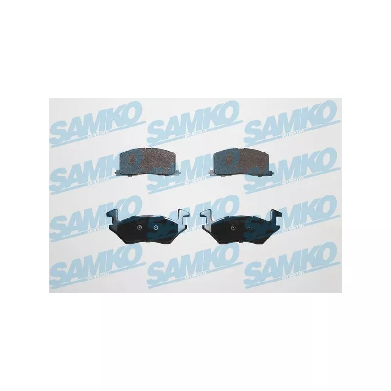 Jeu de 4 plaquettes de frein avant SAMKO 5SP560