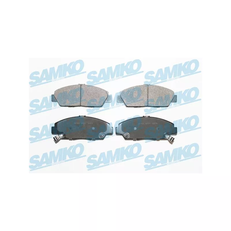 Jeu de 4 plaquettes de frein avant SAMKO 5SP567