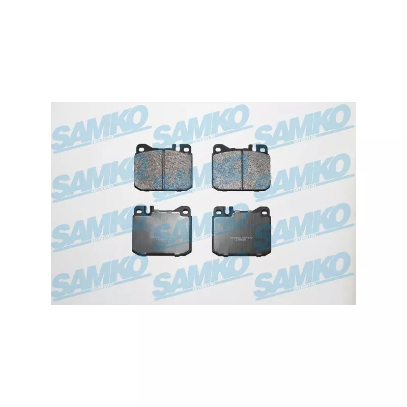 Jeu de 4 plaquettes de frein avant SAMKO 5SP572