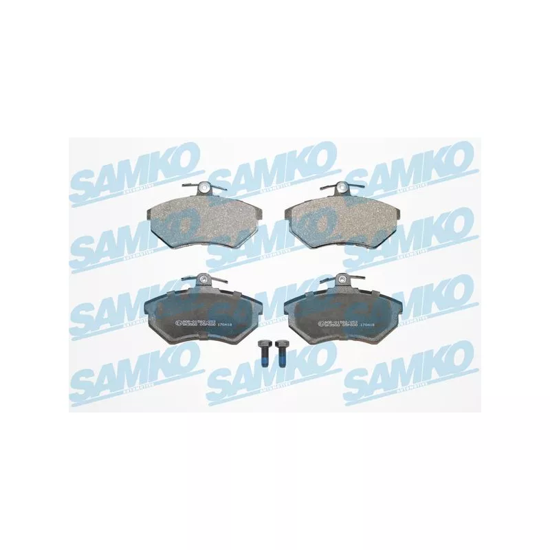 Jeu de 4 plaquettes de frein avant SAMKO 5SP600