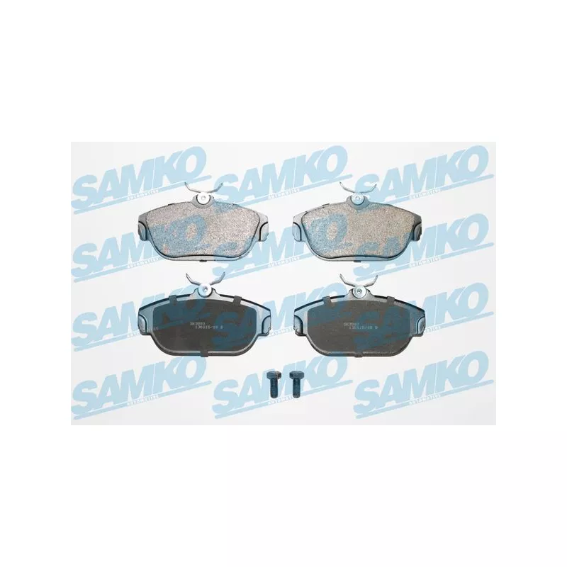 Jeu de 4 plaquettes de frein avant SAMKO 5SP601