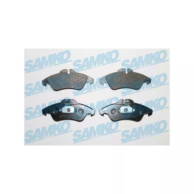 Jeu de 4 plaquettes de frein avant SAMKO 5SP608