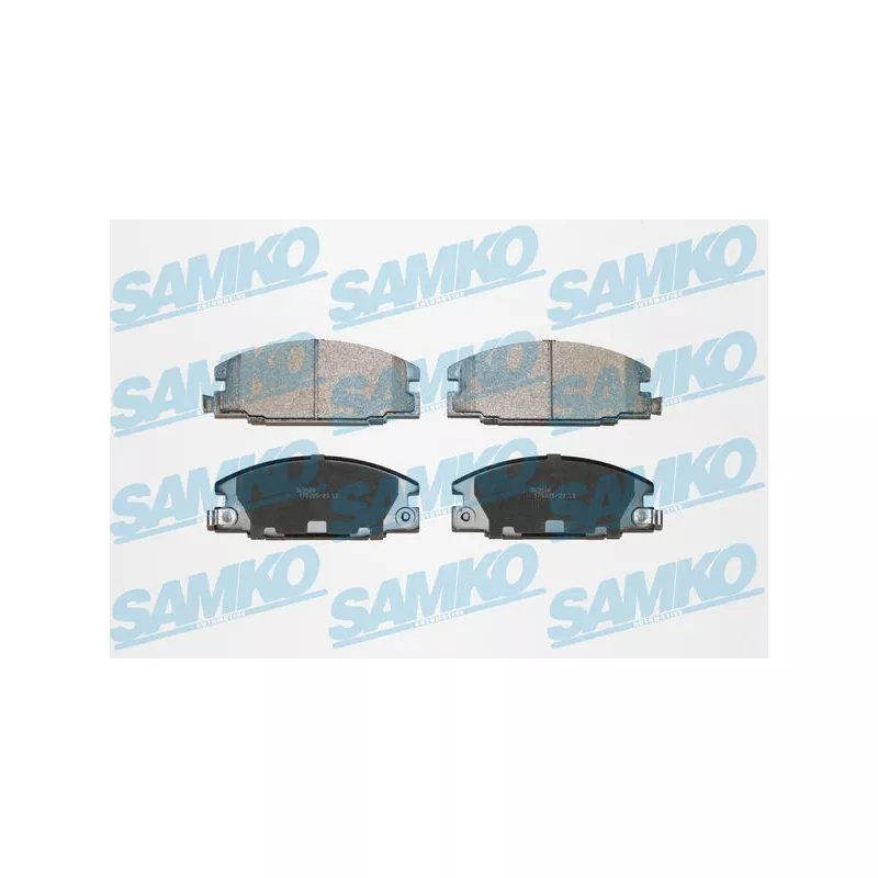 Jeu de 4 plaquettes de frein avant SAMKO 5SP685