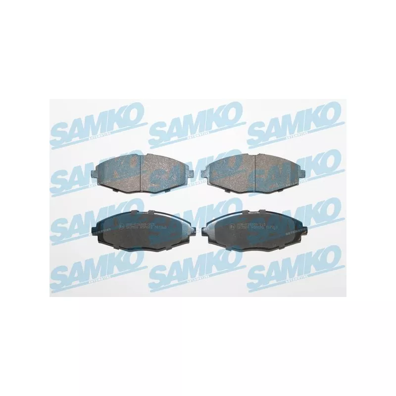 Jeu de 4 plaquettes de frein avant SAMKO 5SP693
