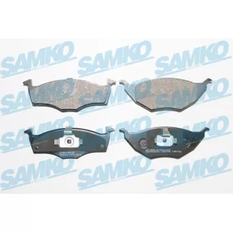 Jeu de 4 plaquettes de frein avant SAMKO