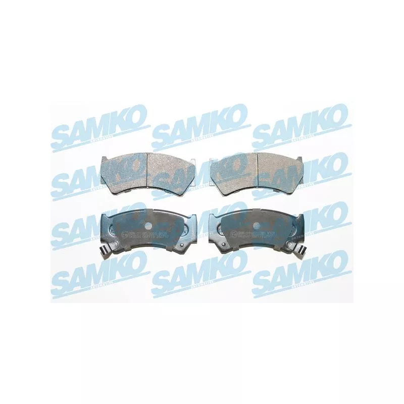 Jeu de 4 plaquettes de frein avant SAMKO 5SP778