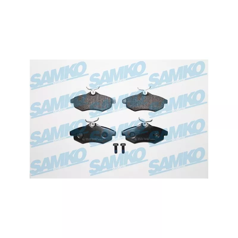 Jeu de 4 plaquettes de frein avant SAMKO 5SP805