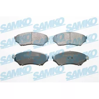 Jeu de 4 plaquettes de frein avant SAMKO