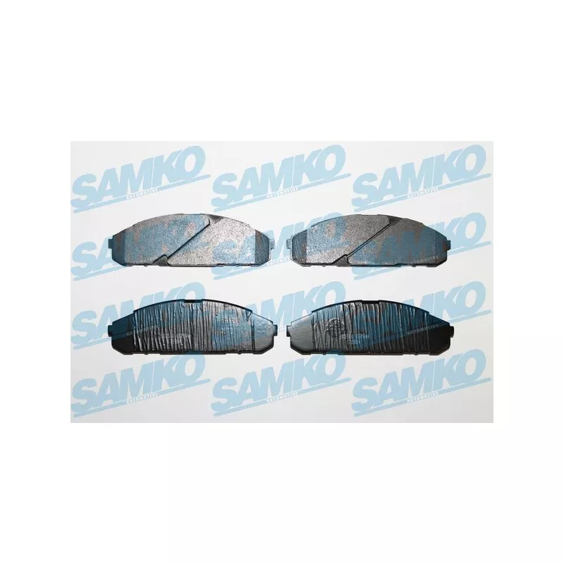 Jeu de 4 plaquettes de frein avant SAMKO 5SP844