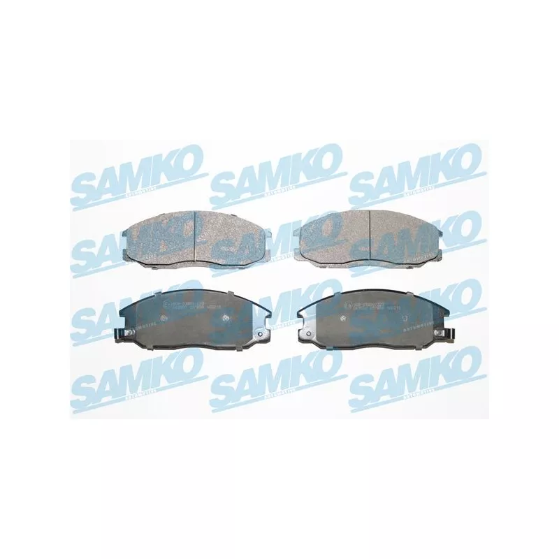 Jeu de 4 plaquettes de frein avant SAMKO 5SP859