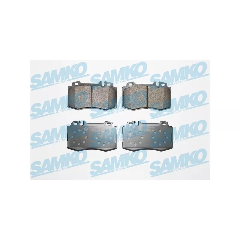 Jeu de 4 plaquettes de frein avant SAMKO 5SP899