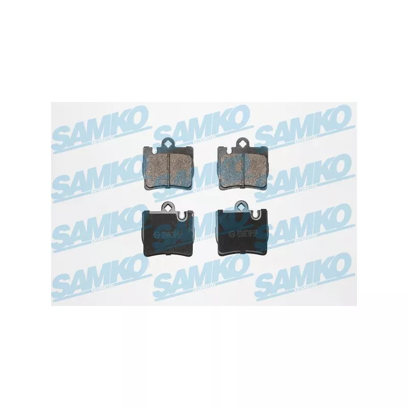 Jeu de 4 plaquettes de frein arrière SAMKO 5SP900