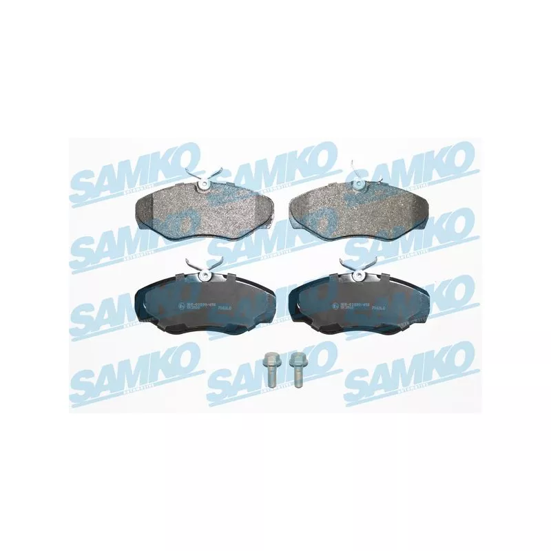 Jeu de 4 plaquettes de frein avant SAMKO 5SP908