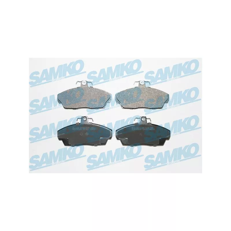 Jeu de 4 plaquettes de frein avant SAMKO 5SP922