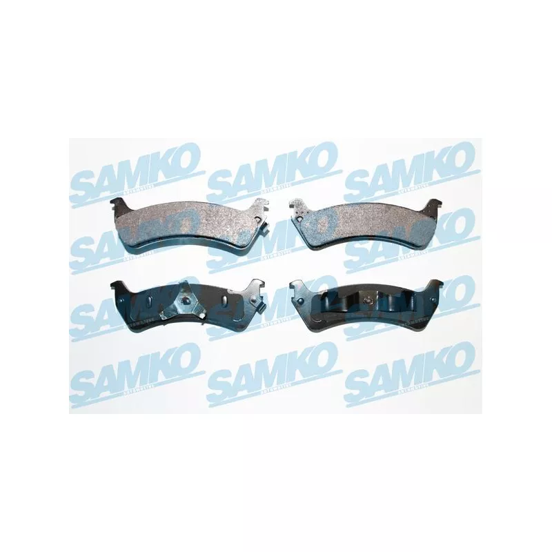 Jeu de 4 plaquettes de frein avant SAMKO 5SP990