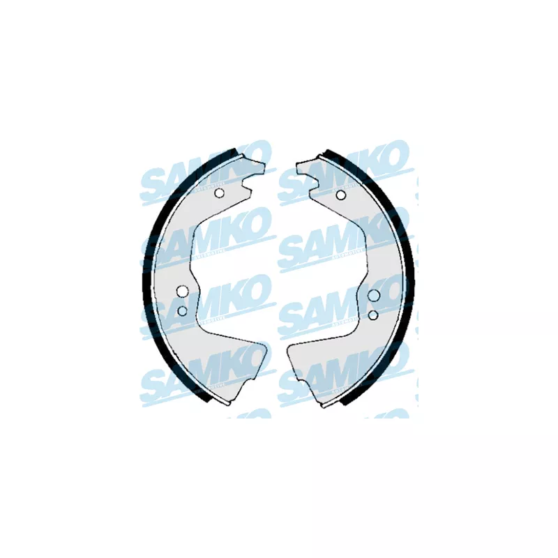 Jeu de mâchoires de frein SAMKO 80680