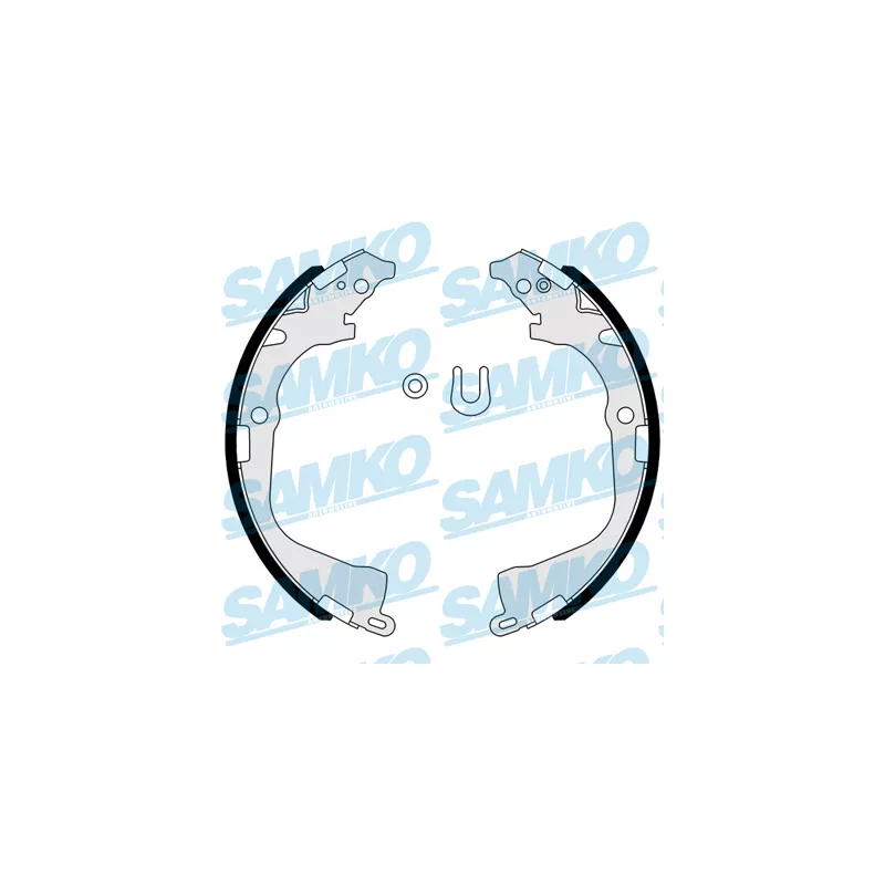 Jeu de mâchoires de frein SAMKO 81011