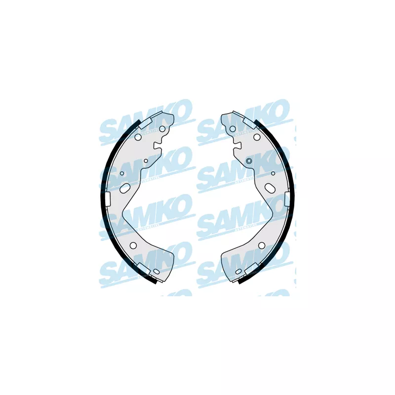 Jeu de mâchoires de frein SAMKO 81019