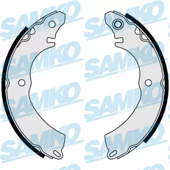 Jeu de mâchoires de frein SAMKO
