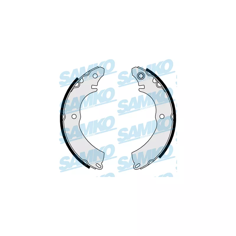 Jeu de mâchoires de frein SAMKO 81028