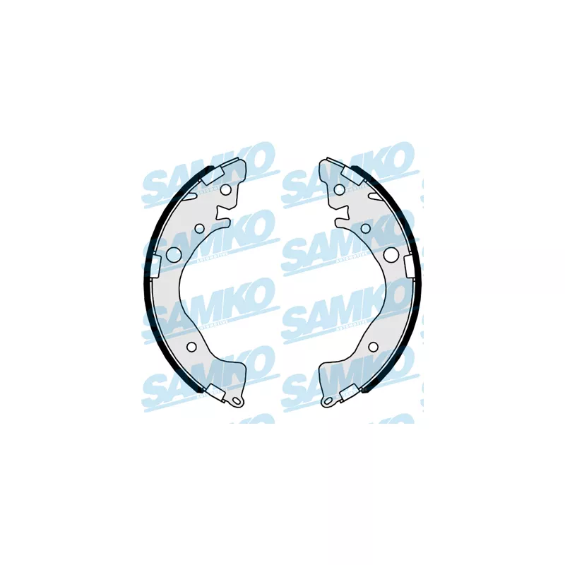 Jeu de mâchoires de frein SAMKO 81079