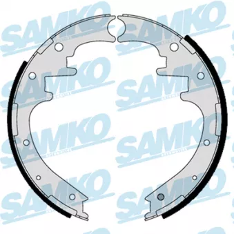 Jeu de mâchoires de frein SAMKO 81125