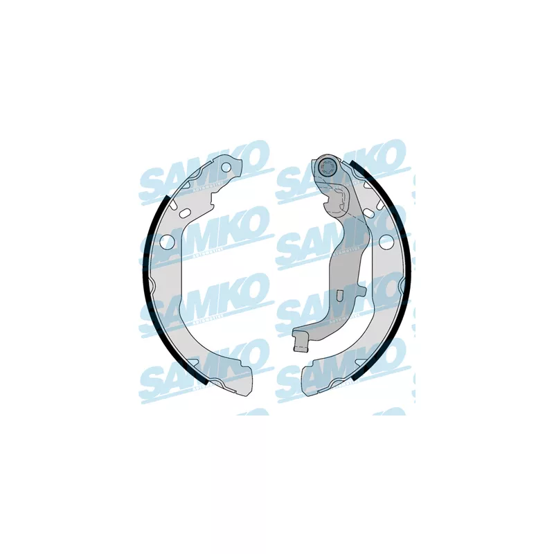 Jeu de mâchoires de frein SAMKO 81131
