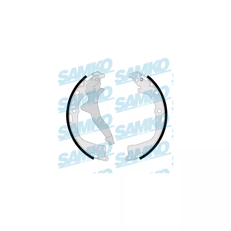 Jeu de mâchoires de frein SAMKO 81134
