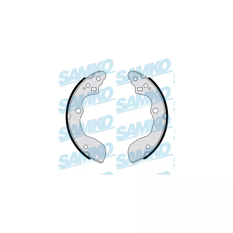 Jeu de mâchoires de frein SAMKO 81146