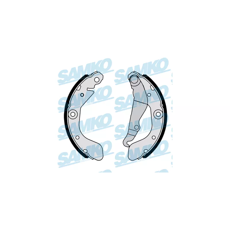 Jeu de mâchoires de frein SAMKO 81168
