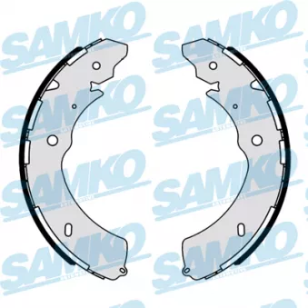 Jeu de mâchoires de frein SAMKO