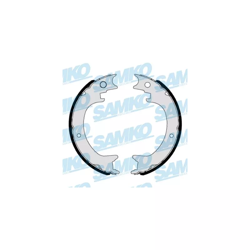 Jeu de mâchoires de frein, frein de stationnement SAMKO 81198