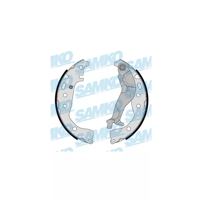 Jeu de mâchoires de frein SAMKO 81199