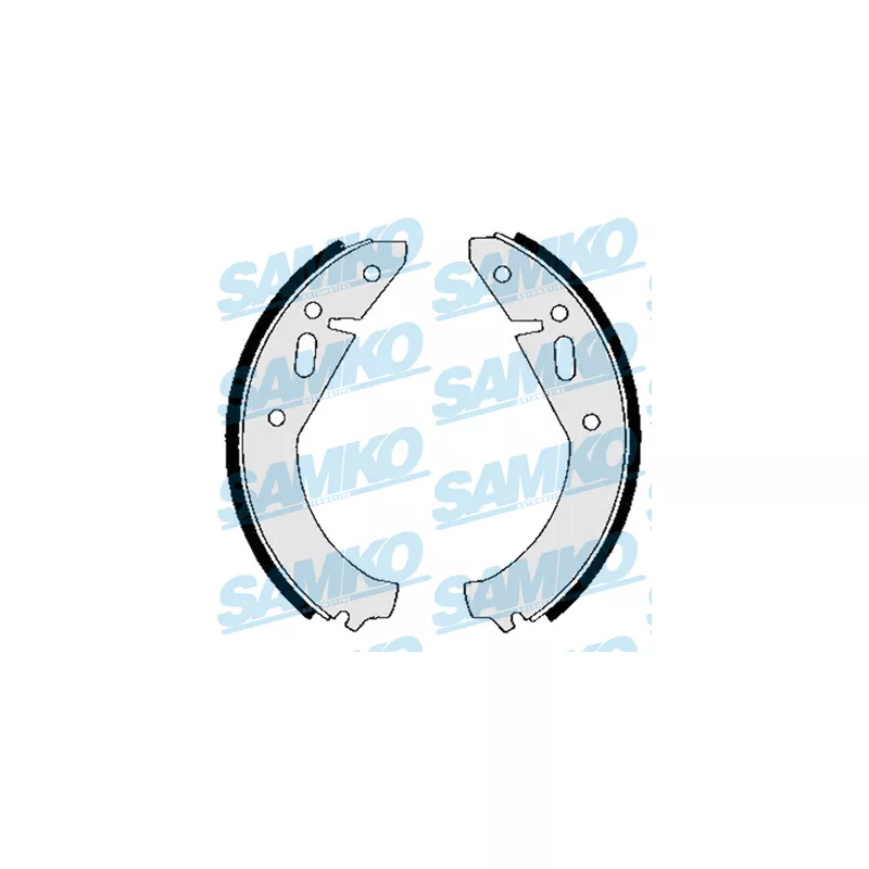Jeu de mâchoires de frein SAMKO 83410