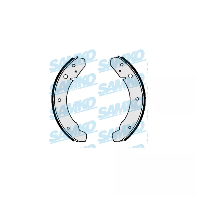 Jeu de mâchoires de frein SAMKO 83890