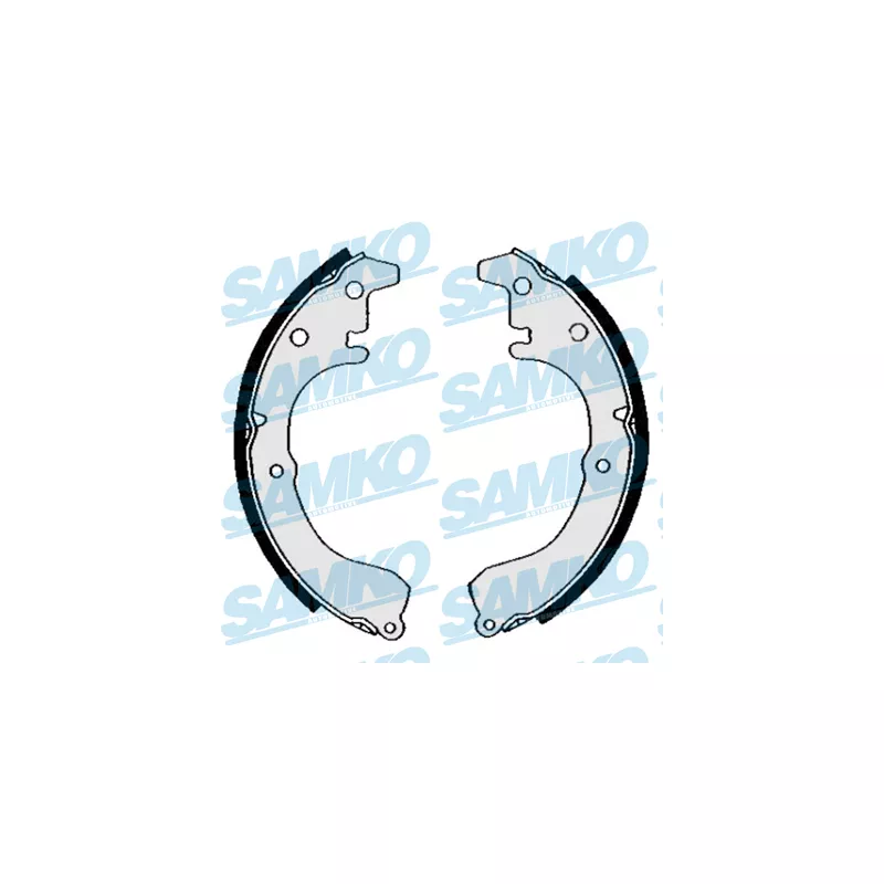 Jeu de mâchoires de frein SAMKO 84560