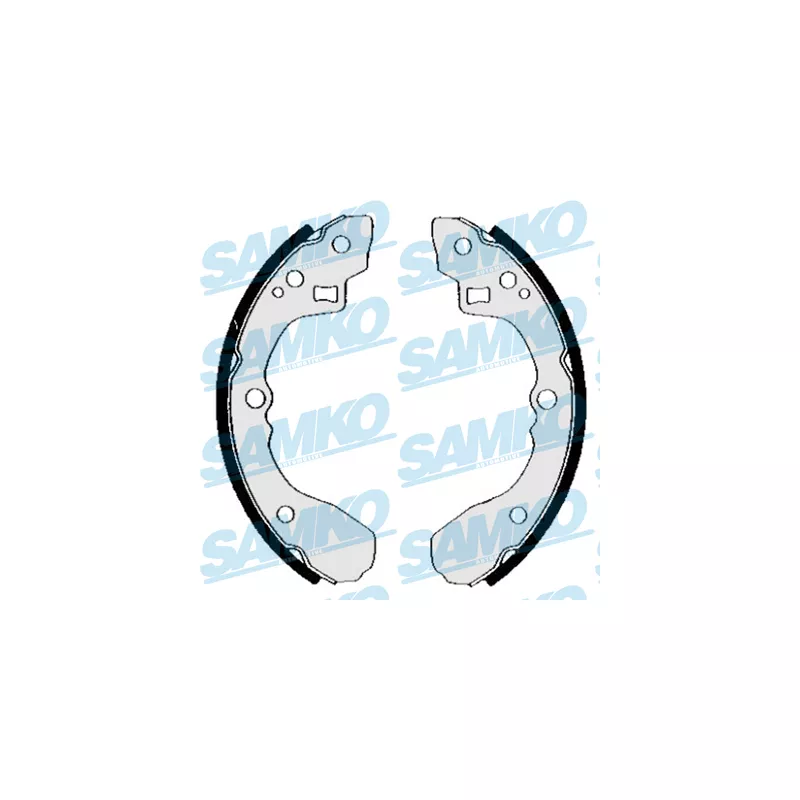 Jeu de mâchoires de frein SAMKO 84840