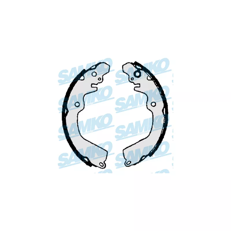Jeu de mâchoires de frein SAMKO 85245