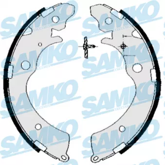 Jeu de mâchoires de frein SAMKO