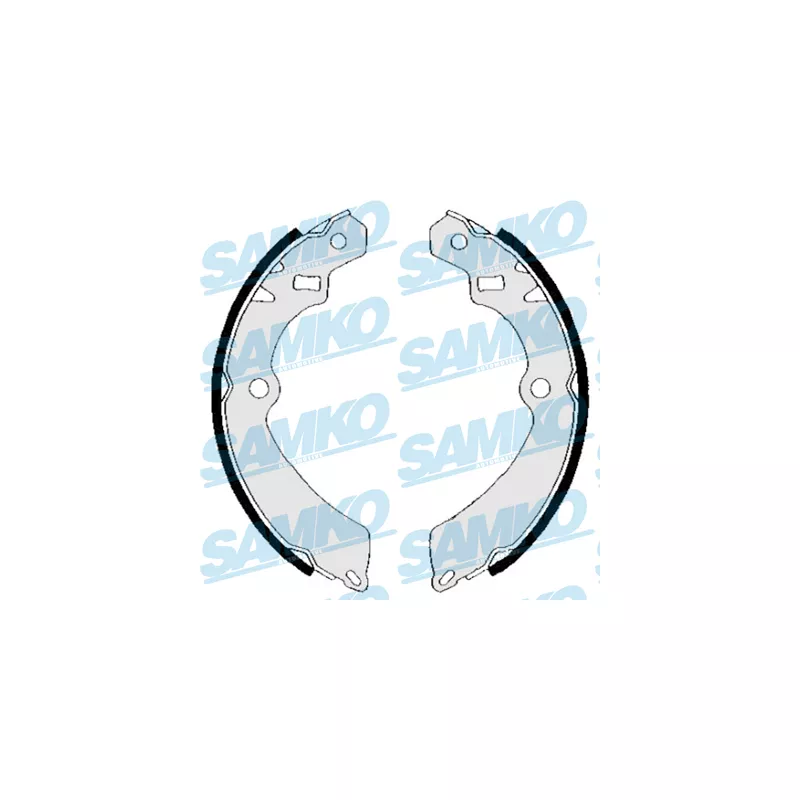 Jeu de mâchoires de frein SAMKO 85710