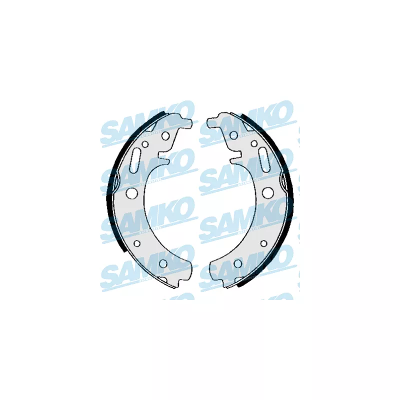 Jeu de mâchoires de frein SAMKO 85790