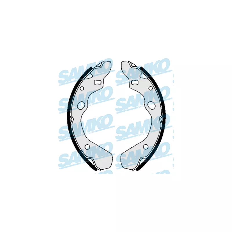 Jeu de mâchoires de frein SAMKO 85800