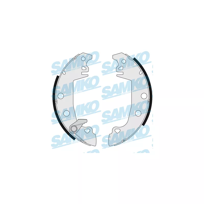 Jeu de mâchoires de frein SAMKO 85930