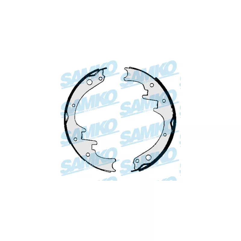 Jeu de mâchoires de frein SAMKO 86010