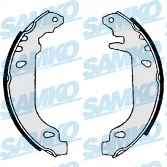 Jeu de mâchoires de frein SAMKO 86020