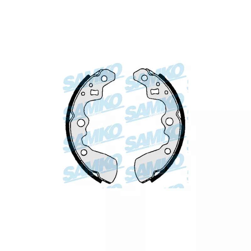 Jeu de mâchoires de frein SAMKO 86320