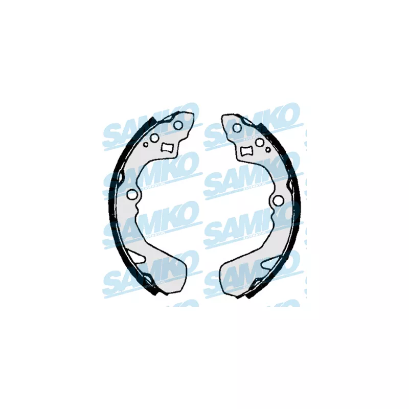 Jeu de mâchoires de frein SAMKO 86430