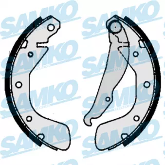Jeu de mâchoires de frein SAMKO